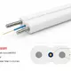 1 Core G657a2 Fiber optik outdoor , indoor kablo , lzsh , 2x 0.4mm