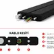 8 Core G657a2 Fiber optik outdoor kablo , lzsh , Çelik Askı Telli