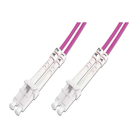 LC - LC FIBER PATCH KABLO OM4 30CM Multimode, Duplex, 50/125, OM4, LSZH